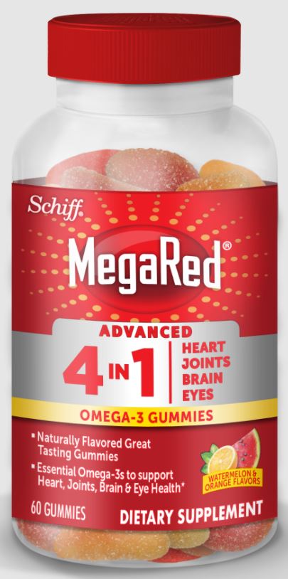 MEGARED Advanced 4in1 Omega3 Gummies Adult